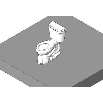 Two-Piece Toilet