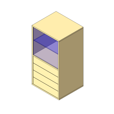 Single Door Storage Unit