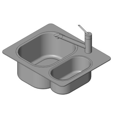 Versatile Dual Basin Sink Design