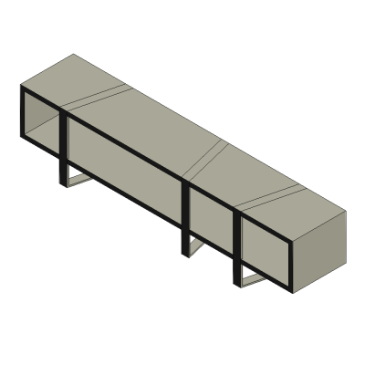 Rack RK10 de 400x2050mm