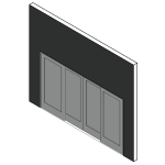 Revit Door Families: Your Free and Parametric Library for 2026 7 Aluminum Sliding Entrance Door - Double w Break-away Panic