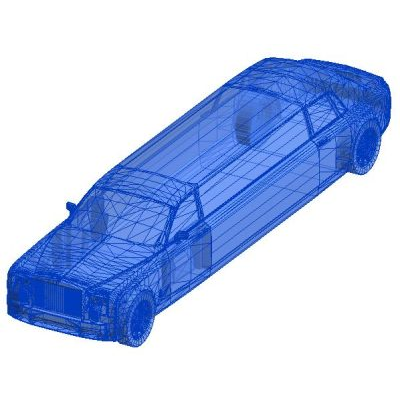 Luxury Rolls Royce 3D Model