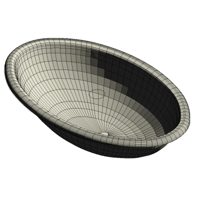 Kohler K-2220 Vintage Oval Lavatory