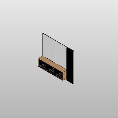 Sideboard with Mirror