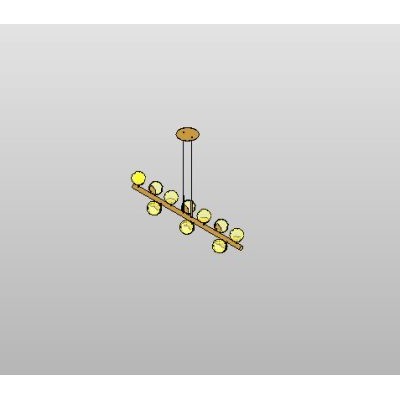 Thirteen-Light Pendant
