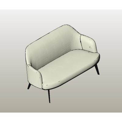 Modern Loveseat