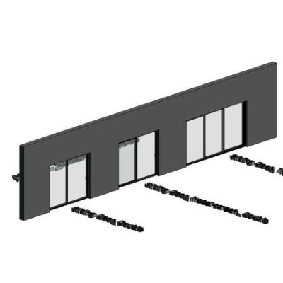 Glass door