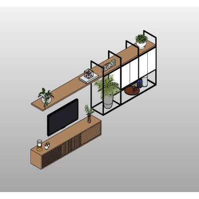 TV and Bar Unit
