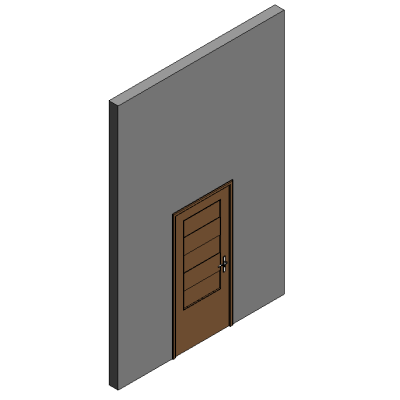 Internal Door - full panels 12584