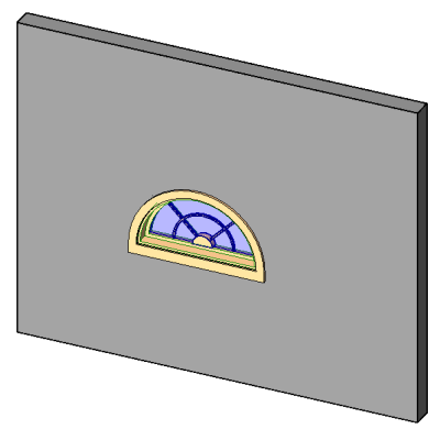 Half-round Fanlight 2499