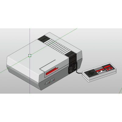 Retro Gaming Console Model