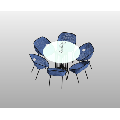 Round Dining Table Set