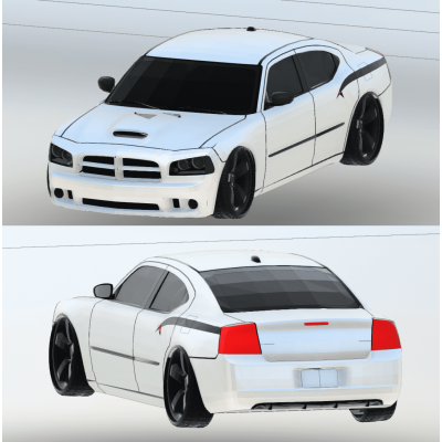 Dodge Charger SRT8 Stanced