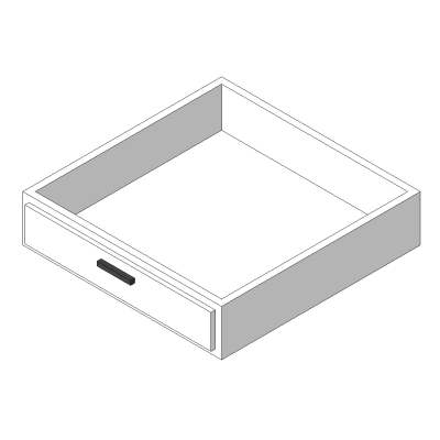 Base Cabinet - Desk Drawer Unit