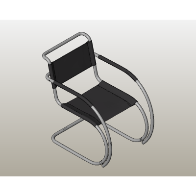 Modern Cantilever Chair