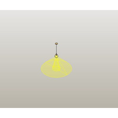 Gold Sphere Pendant Light