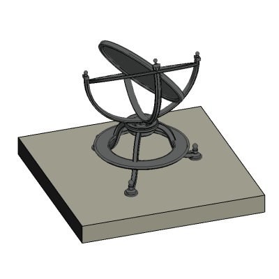 Magnifying Glass Sculpture