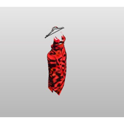 Red Ruffled Dress