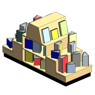 Book Display Shelf