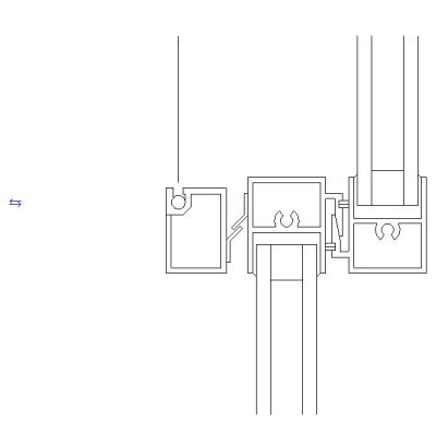 Aluminum Sliding Door Detail