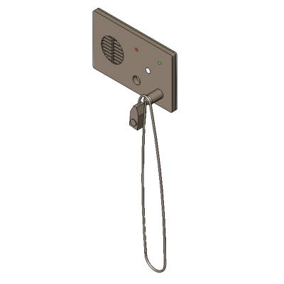 Intercall Nurse Call Button with Speaker