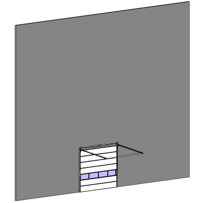 Clopay Commercial Sectional Overhead Garage Door - Model 520S