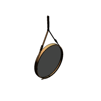 Round Hand Mirror
