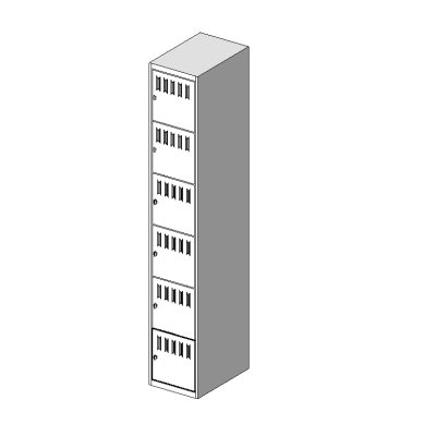 Half-Height Double Locker