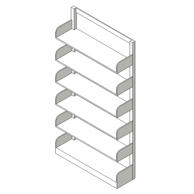6-Tier Book Stack
