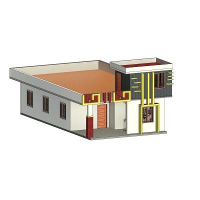 Single-Story 2BHK House