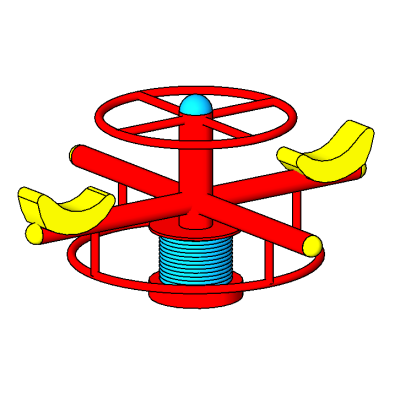 Playground Carousel