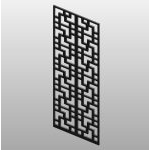 Decorative Metal Panel Screen