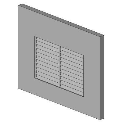 Bay Lovvre WIndow for vents 4491