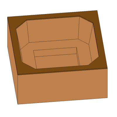 Octagonal Jacuzzi Tub