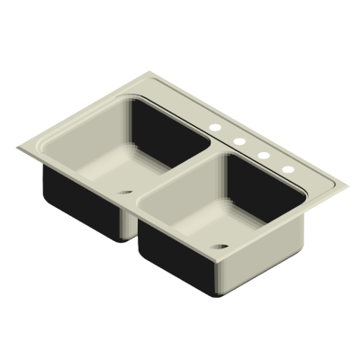 Double Basin Kitchen Sink