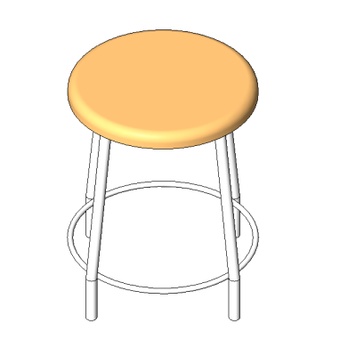 Round Bar Stool