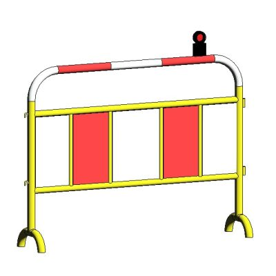 Mobile Utility Cart 4 Temporary Barrier