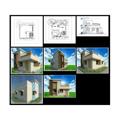 Modern Two-Level Residence Design