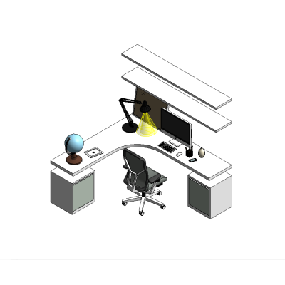 Modern Home Office Desk 12 Ergonomic Home Office Setup