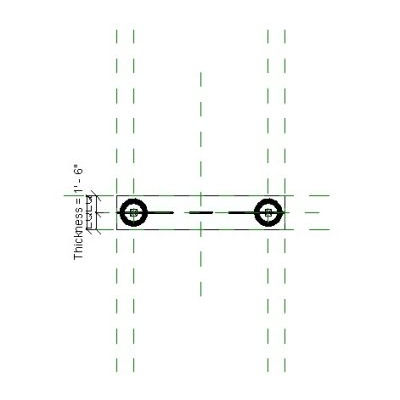 Architectural Column Blueprint