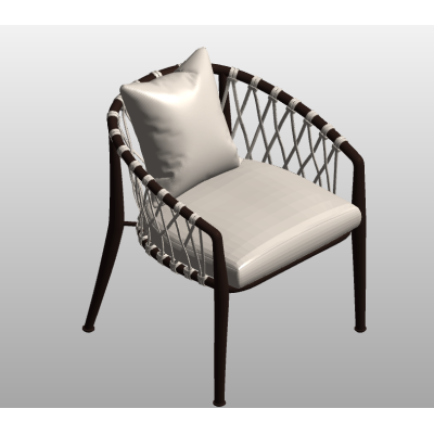 Wicker Armchair