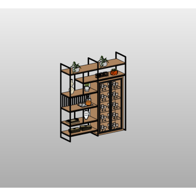 Stylish Storage Shelving Unit