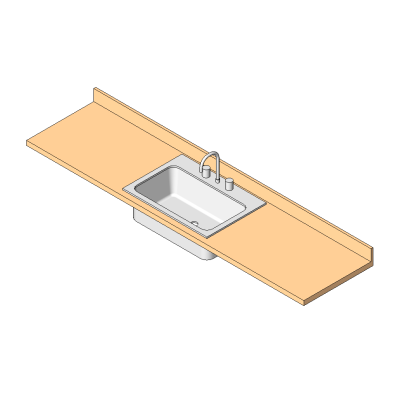 Counter Top w Sink