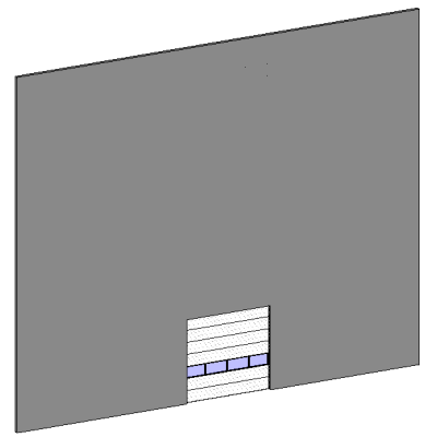 Clopay Commercial Sectional Overhead Garage Door - Model 524V