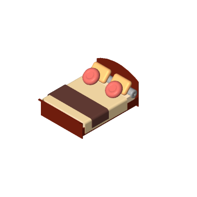Cozy Double Bed 02