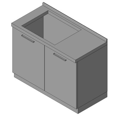 Compact Kitchen Cabinet Design