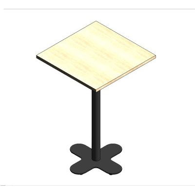 Compact Cream Dining Table