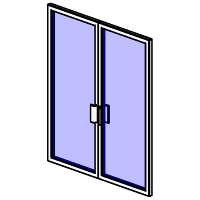 Curtain Wall-Store Front-Double