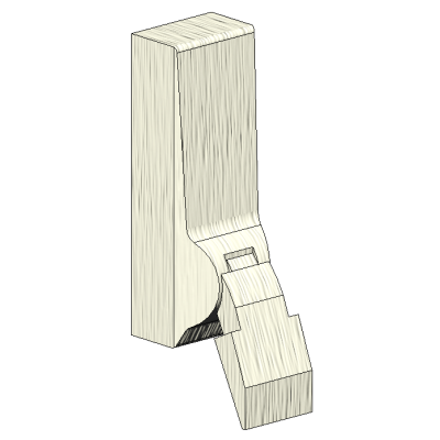 Door handle - Fire escape push pad