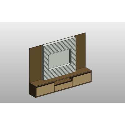TV Cabinet with Panel